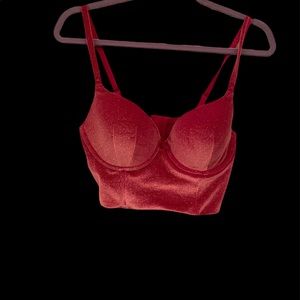 Hot pink sparkly victoria’s secret bra